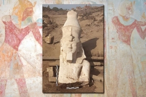 В Египте ученые откопали недостающую часть гигантской статуи Рамсеса II, первый фрагмент обнаружили в 1930 году