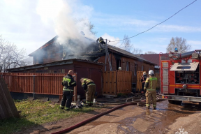 В Кирове из-за пожара сгорели двое пенсионеров