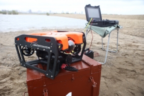 В Новосибирске начали обследовать водоемы с помощью дрона-водолаза