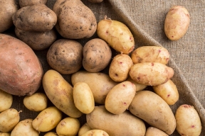 В Кызыле нуждающимся семьям раздают семенной картофель