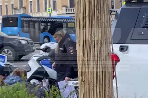 В центре Москвы задержали машину с разобранным беспилотником