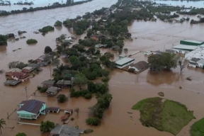 Наводнение в самом южном бразильском штате унесло жизни 39 человек.