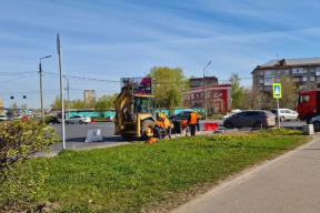 В Череповце начался ремонт крупной дорожной развязки