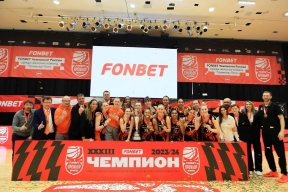 Екатеринбургская женская баскетбольная команда выиграла чемпионат страны