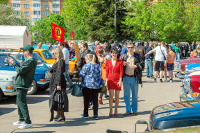 В Подольске 1 мая состоялась выставка ретроавтомобилей