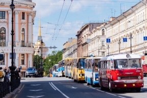 Для парада ретроавтомобилей в центре Санкт-Петербурга ограничат движение на дорогах
