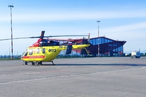 Для оказания высокотехнологичной помощи в Мордовию прибыл медицинский вертолет
