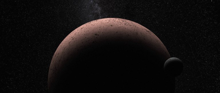 Hubble обнаружил луну у карликовой планеты Макемаке