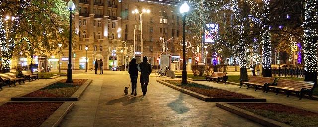Зимнюю иллюминацию на улицах Москвы отключат 1 апреля