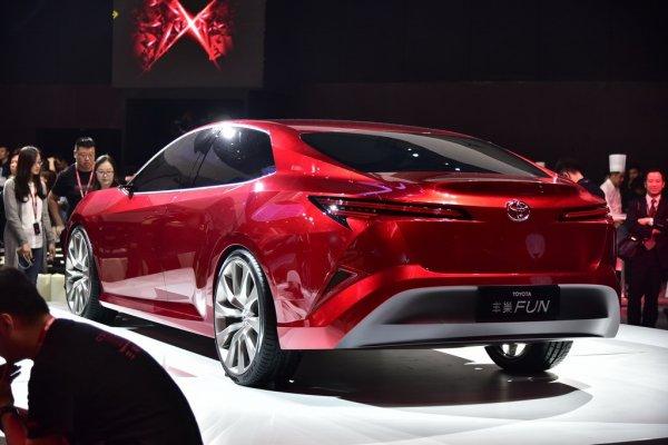 На автосалоне в Шанхае представили концепт седана Toyota Fun