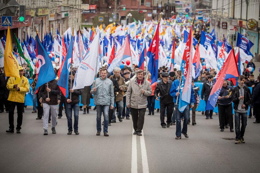 В Рязани в первомайской демонстрации примут участие 14 тысяч жителей