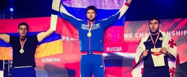 Красноярец Виталий Лалетин стал чемпионом Европы по армрестлингу