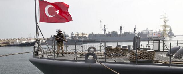 Турция приступила к строительству военной базы в Черном море
