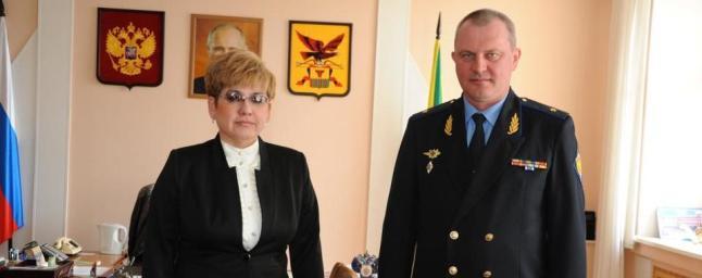 Жданова встретилась с новым главой забайкальского погрануправления ФСБ