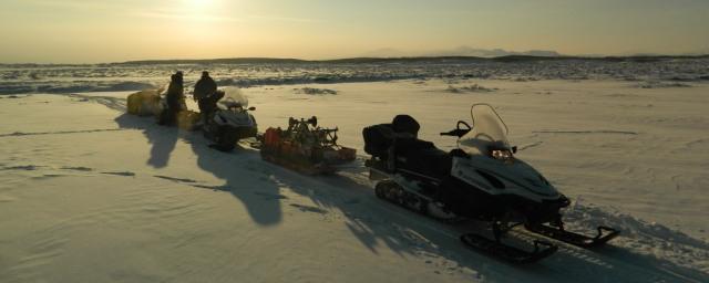 В Мурманске стартовала экспедиция на снегоходах через Арктику