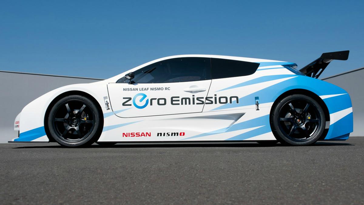 Nissan представил гоночный электрокар Leaf Nismo RC