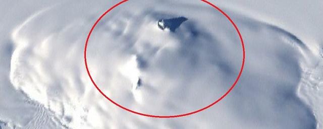 Житель Нижнего Тагила заметил в снегах Антарктиды НЛО