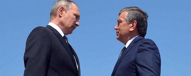 Владимир Путин 5 апреля встретится с президентом Узбекистана
