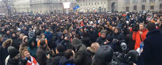 В Минске оппозиция вышла на марш против декрета «о тунеядстве»