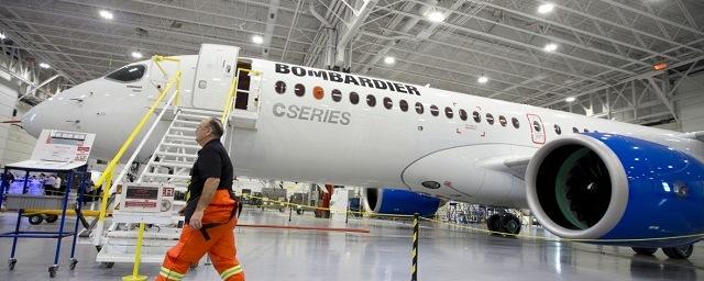 Bombardier и Airbus выпустят новые пассажирские самолеты CSeries