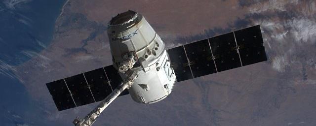 Космический грузовик Dragon возвращается с МКС на Землю