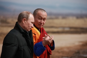 Молебен за здравие Владимира Путина провели в Улан-Удэ