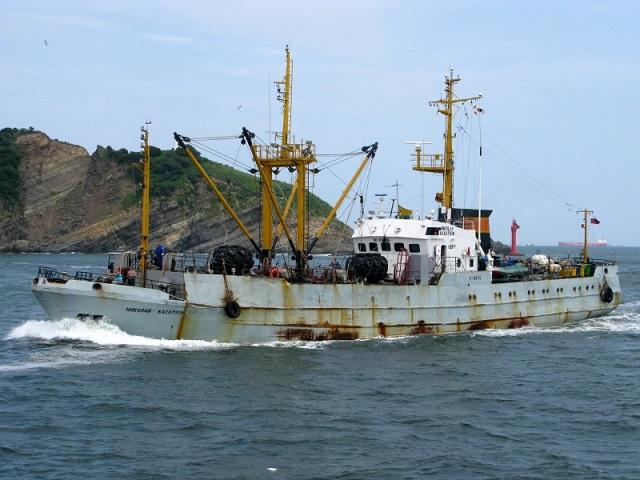 В порту Южной Кореи арестовано российское судно «Николай Касаткин»