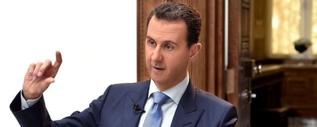 Башар Асад прокомментировал ракетный удар по Дамаску