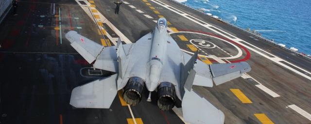 В Минобороны подтвердили крушение истребителя МиГ-29К у берегов Сирии