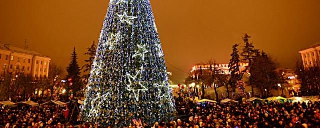 В Калуге новогоднюю елку установят 10 декабря
