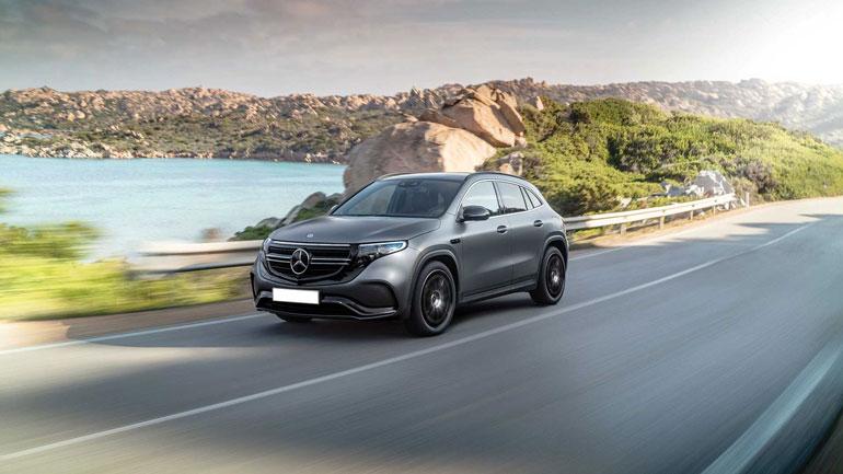 В Сети появились изображения нового электрического Mercedes EQA