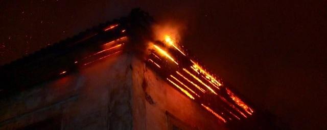 Во Владимире жертвами пожара в нежилом доме стали два человека