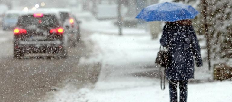 МЧС предупредило жителей Воронежа об усилении снегопада