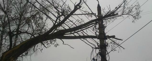 В трех районах Ивановской области нарушено электроснабжение