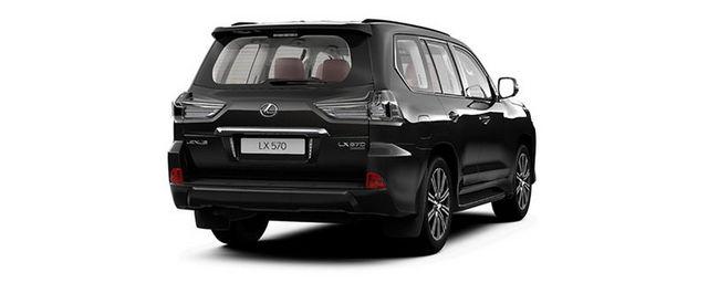 В России стал доступен внедорожник Lexus LX Black Vision
