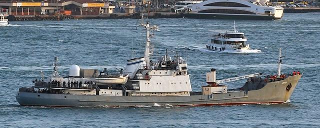Разведывательный корабль «Лиман» получил пробоину в Черном море