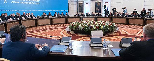 В Кремле рассказали о главном итоге переговоров по Сирии в Астане
