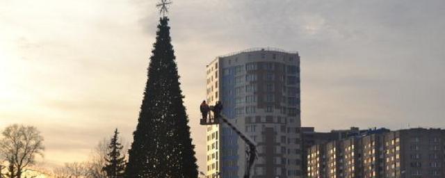 В Иванове к 25 ноября подключат главную новогоднюю елку города