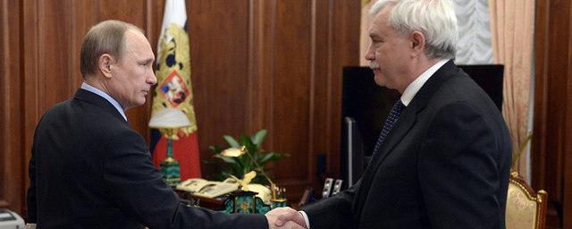 Президент Путин встретится с губернатором северной столицы