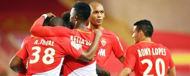 «Монако» разгромил «Сент-Этьен» в матче чемпионата Франции