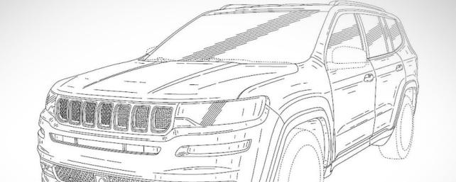 Опубликованы патентные изображения внедорожника Jeep Grand Wagoneer