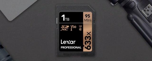 Lexar презентовал серийный SD-накопитель на терабайт
