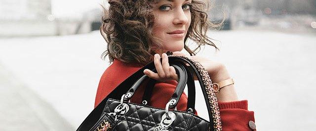 Марион Котийяр стала лицом рекламной кампании Lady Dior
