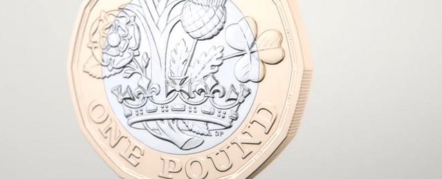 В Великобритании в обращение поступила новая однофунтовая монета