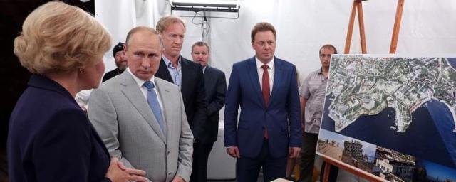 Путину показали проект музейного и театрального комплексов Севастополя