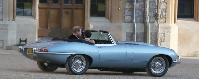 Королева подарила принцу Гарри на свадьбу Jaguar E-Typre Concept Zero