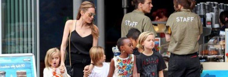 Джоли отреагировала на обвинение в жестоком обращении с детьми
