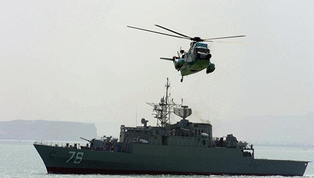 Иран начал крупномасштабные военные учения в Индийском океане