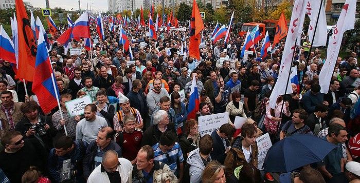 Оппозиция планирует провести в Москве 30-тысячный «Марш перемен»