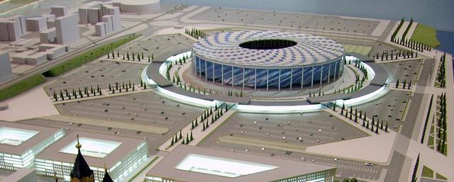 В Нижнем Новгороде стадион к ЧМ введут в эксплуатацию в 2018 году